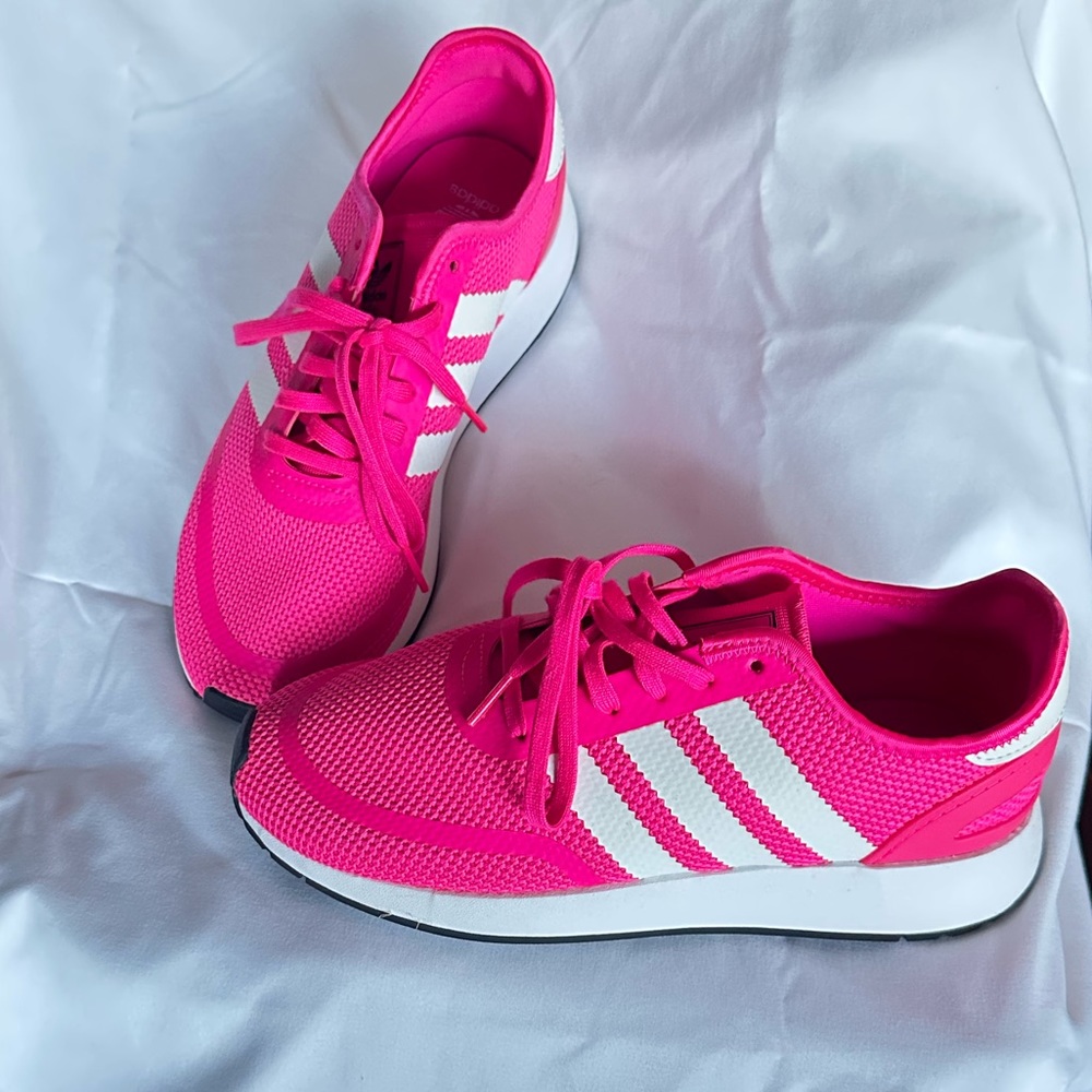 Pink Adidas Running Shoes